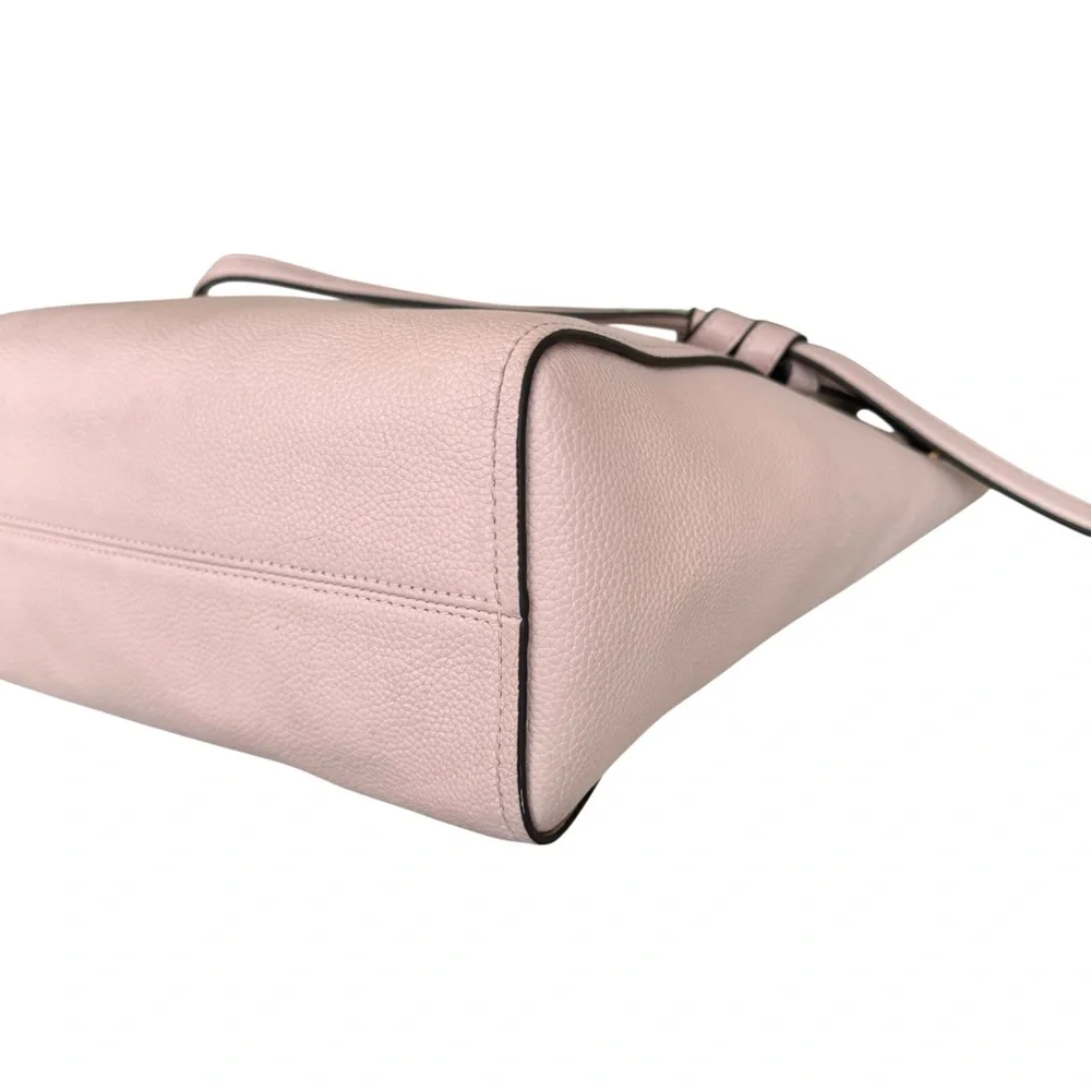 Tory Burch Everly Hobo Shoulder Bag Blush Pink Leather